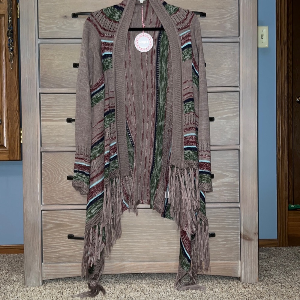 Umgee Cascading Cardigan